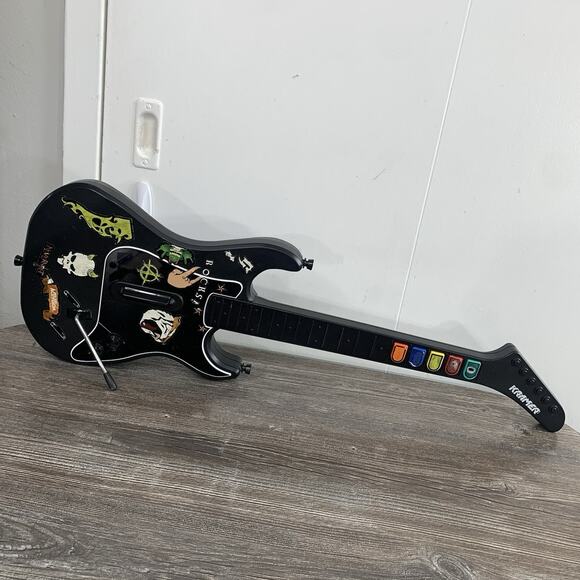 Guitar Hero Kramer Striker Red Octane Wireless Controller 95119.805 No Strap Don - Picture 1 of 10
